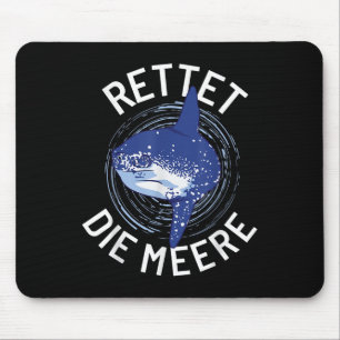 Rett des Meeresumweltschutzmonds Mousepad