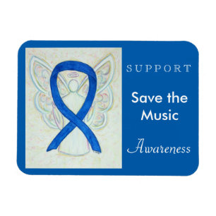 Rett des Music Awareness Angel Custom Magnet