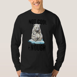 Rett des Polarbären-Kostüms des globalen Klimawand T-Shirt