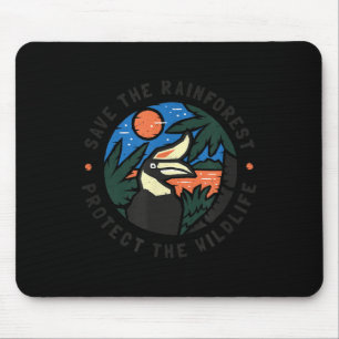 Rett des Regenwaldes schützt die Tierwelt Mousepad