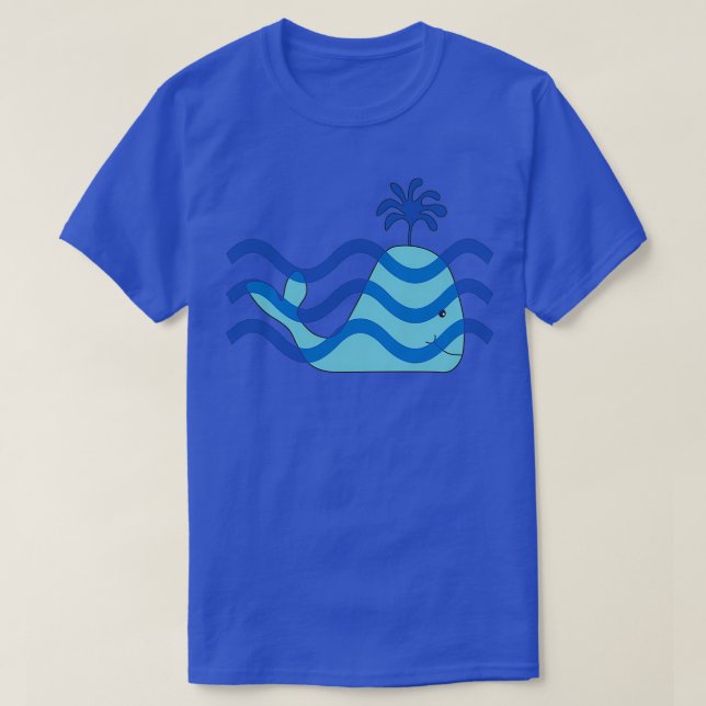 Rett des Whale Oceans Sea Climate Emergency T-Shirt (Design vorne)