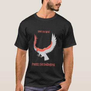 rett des Wildschutzes der gefährdeten T-Shirt