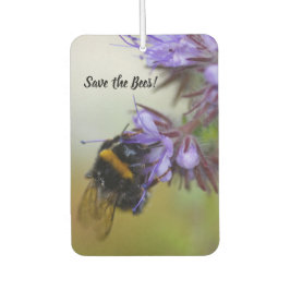 "Rett die Bienen!" Car Air Freshener Autolufterfrischer
