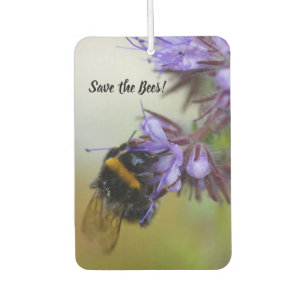 "Rett die Bienen!" Car Air Freshener Autolufterfrischer