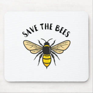 Rett die Bienen Rettete unser Planet Bienenhüter H Mousepad