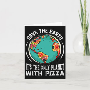 Rett die Erde Es ist der einzige Planet mit Pizzao Karte