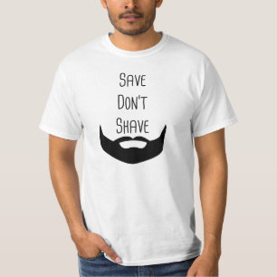 "Rett Don't Shave" Beard Awareness T - Shirt