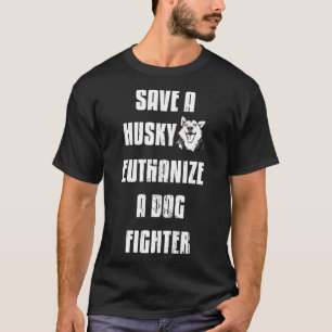 Rett eines Husky-Sterbehilfe-Shirts T-Shirt