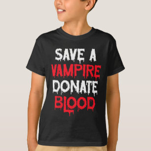 Rett eines Vampire-Blutspendenkostüms T-Shirt