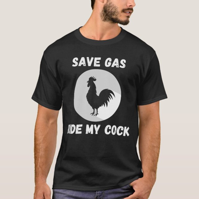Rett Gas-Fahrt mein Cock-Rooster Lover T-Shirt (Vorderseite)