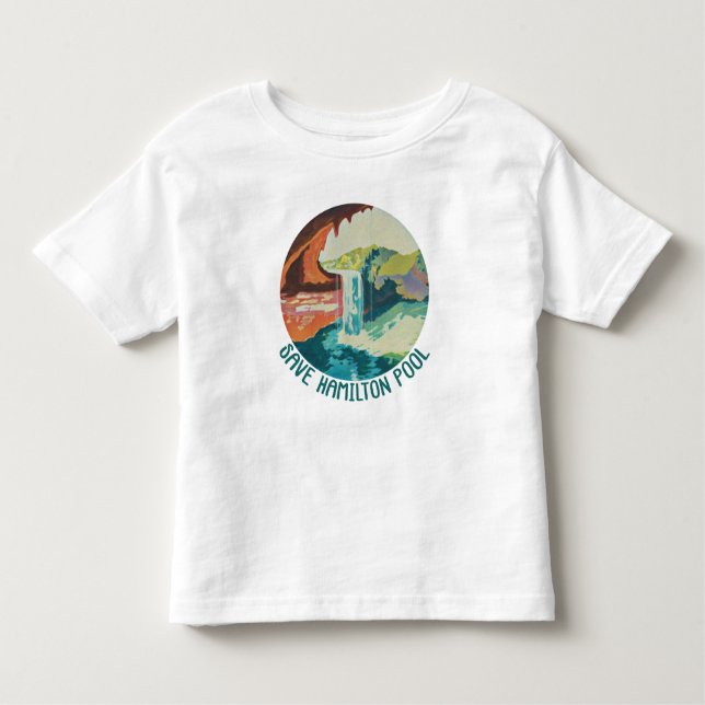 Rett Hamilton Pool T - Shirt - Kinder (Vorderseite)