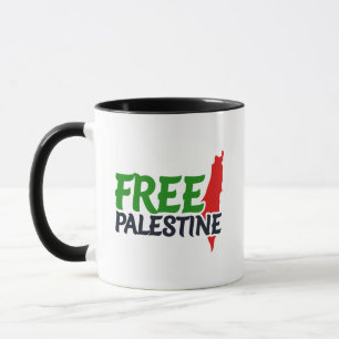 Rett Humanität, Freie Palästina, Tasse