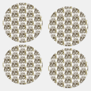 Rett Kinder, Rett Leben Etiketten