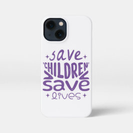 Rett Kinder, Rett Leben iPhone 13 Mini Hülle