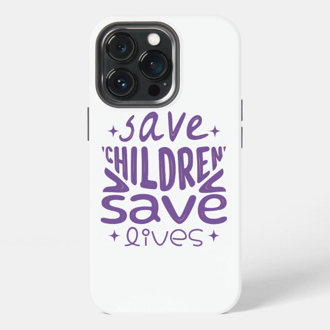 Rett Kinder, Rett Leben iPhone 13 Pro Hülle (Hinten)