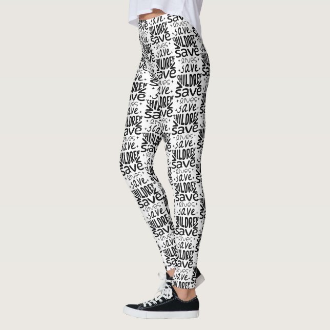 Rett Kinder, Rett Leben Leggings (Links)