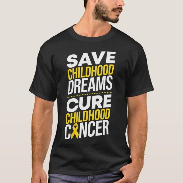 Rett Kindheitstraum heilt Kinderkrebs T-Shirt (Vorderseite)