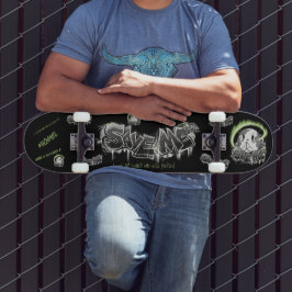 Rett mir - Deine Nachricht Inspiriere sich ändern! Skateboard