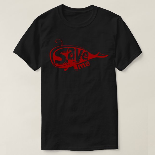 Rett mir die niedliche Darstellung der Wale gerett T-Shirt (Design vorne)