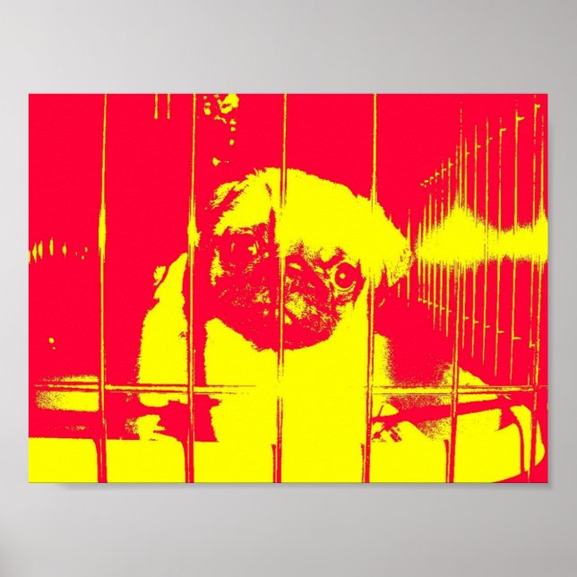 Rett mir, Mops Poster (Vorne)