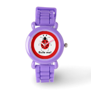 Rett mir! Niedliche, farbenfrohe Ladybugs, persona Armbanduhr