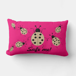 Rett mir! Niedliche, farbenfrohe Ladybugs, persona Lendenkissen