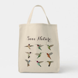 Rett Nature North American Hummingbirds Tragetasche
