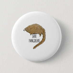 Rett Pangolins Button