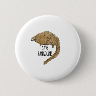 Rett Pangolins Button