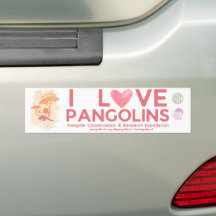 RETT PANGOLINS Special Edition Autoaufkleber