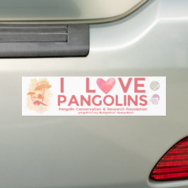 RETT PANGOLINS Special Edition Autoaufkleber