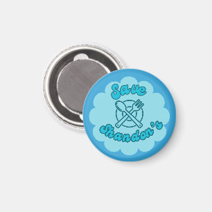 RETT SHANDON'S - Rob's Diner - The Crossing Magnet