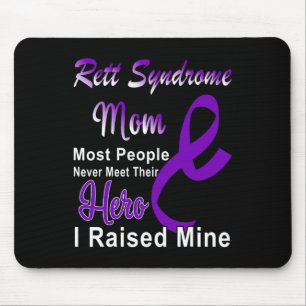 Rett-Syndrom-Bewusstsein Mom Rett-Störung Familie Mousepad