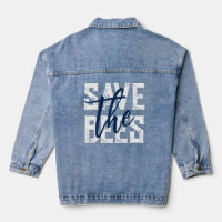 Rett The Bees Elegant White Blue Script Typografy