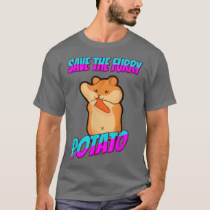 Rett The Furry Potato Guinea Pig Funny T-Shirt