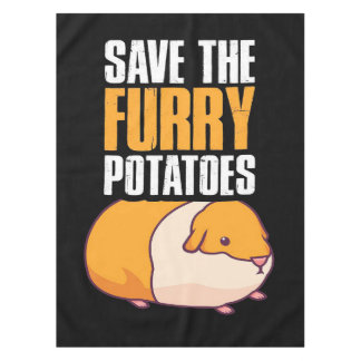 Rett The Furry Potato Süße Tier Lover Geschenk Tischdecke