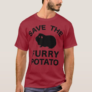 Rett The Furry Potato T Shirt Guinea Schweinehalte