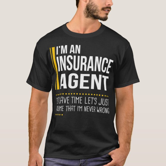 Rett Time Lasse annehmen, dass der Agent der Versi T-Shirt (Vorderseite)