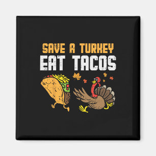 Rett Türkei Essen Tacos Mexikanischer Spaß Ernteda Magnet