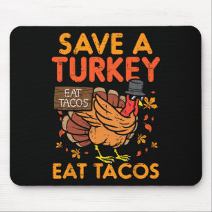 Rett Türkei Essen Tacos Mexikanischer Spaß Ernteda Mousepad
