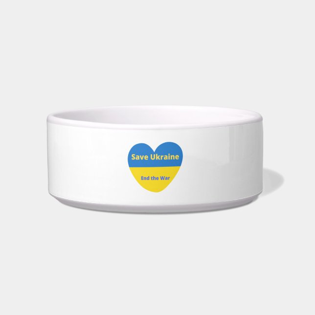 Rett Ukraine - Ende des Kriegshundbowls Napf (Vorderseite)