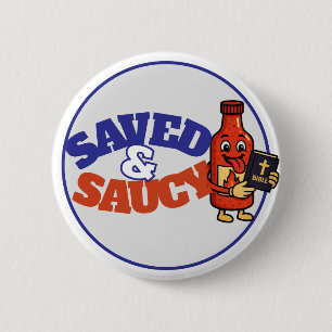 Rett- und Saucy-Taste Button