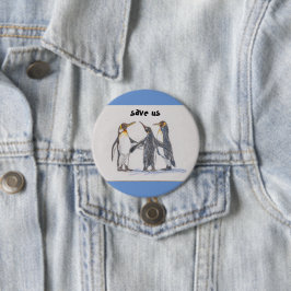 rett uns Pinguin Button