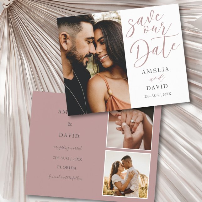 Rett unser Date Pink Budget Foto Hochzeit (Von Creator hochgeladen)