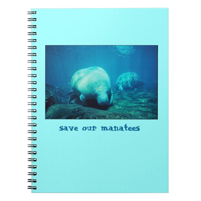 Rett unser Manateys-Notebook Notizblock (Vorderseite)