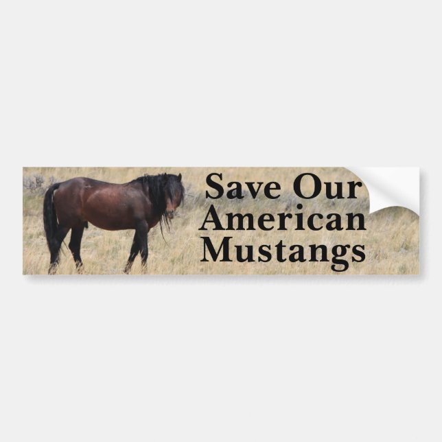 Rett Unser Mustangs-Autoaufkleber Autoaufkleber (Vorne)