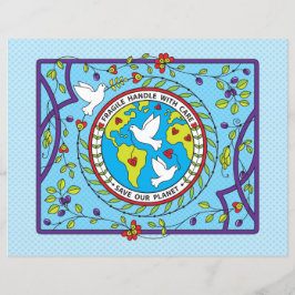 Rett unser Planet_Flat Papier Blatt 11"x 8,5"