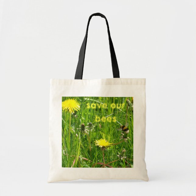 rett unsere Bienen Tote Tasche (Vorne)