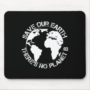 Rett Unsere Erde - Es gibt keinen Planeten B - Ges Mousepad