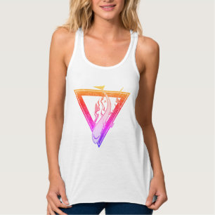 rett unsere Haifische SOS Sommersommer-Blume Tank Top